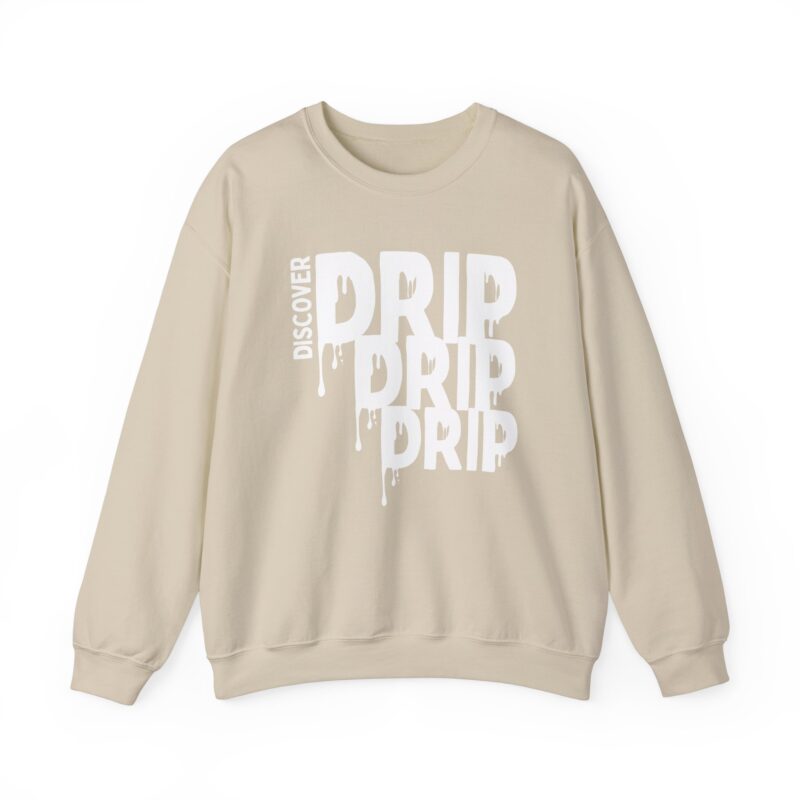 Unisex Drip Crewneck Sweatshirt - Image 5