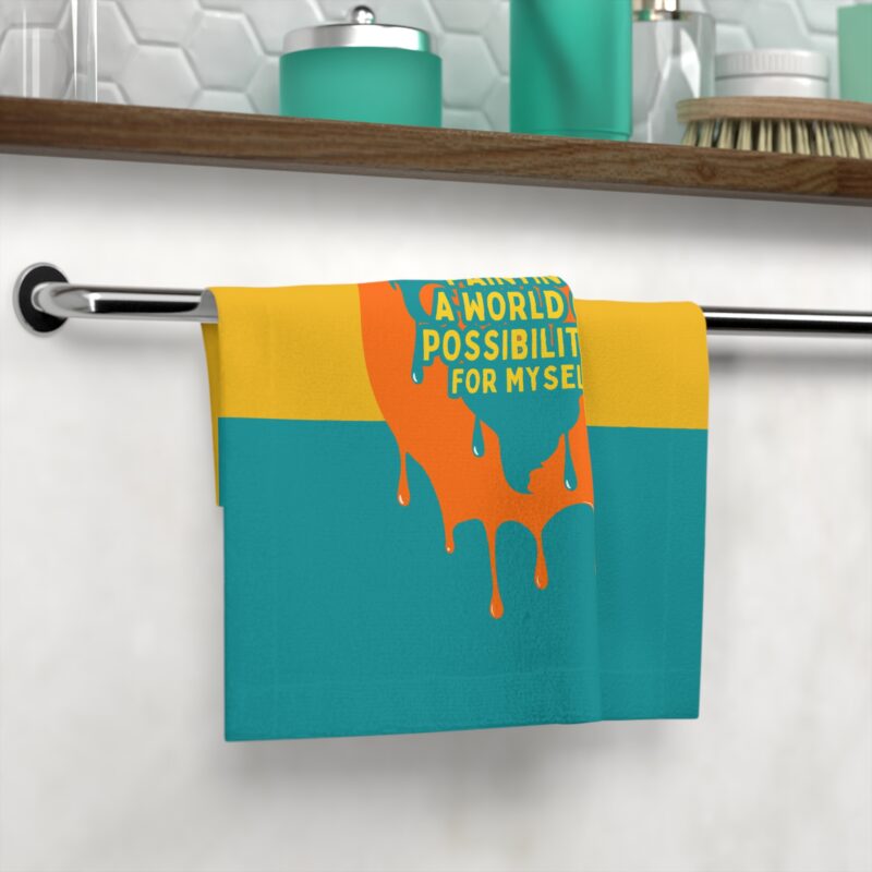 Paint the World Hand Towel - Image 4