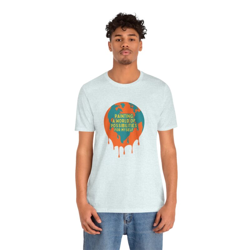 Unisex Paint A World Tee - Image 16