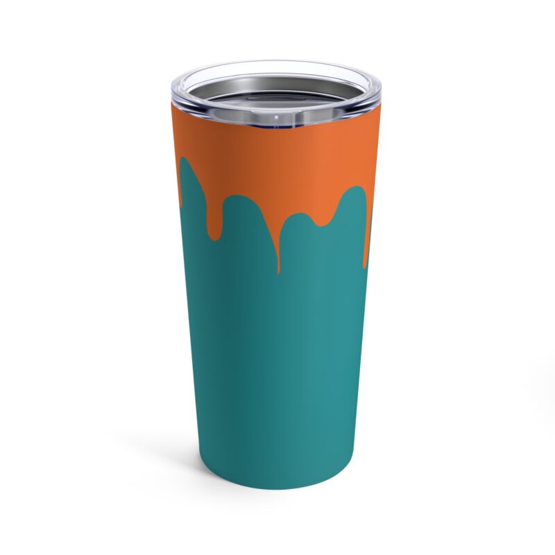 Orange Drip Tumbler 20oz - Image 2