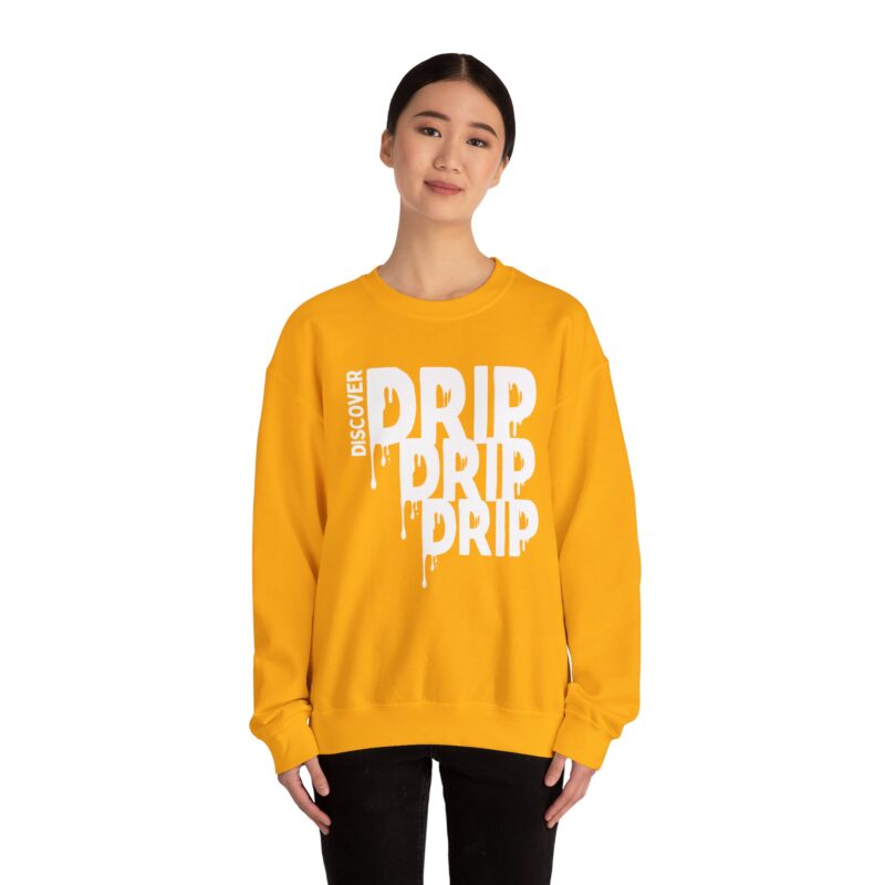 Unisex Drip Crewneck Sweatshirt - Image 12