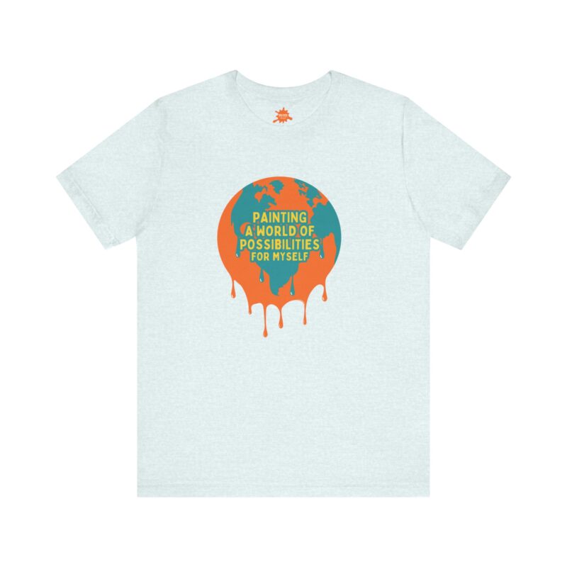 Unisex Paint A World Tee - Image 13