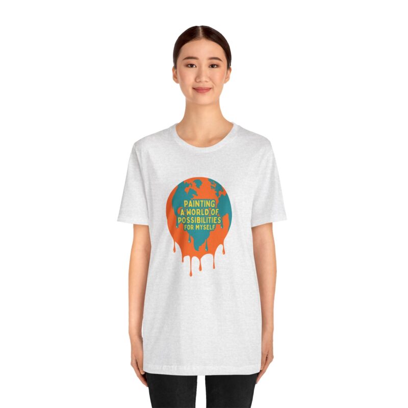 Unisex Paint A World Tee - Image 11