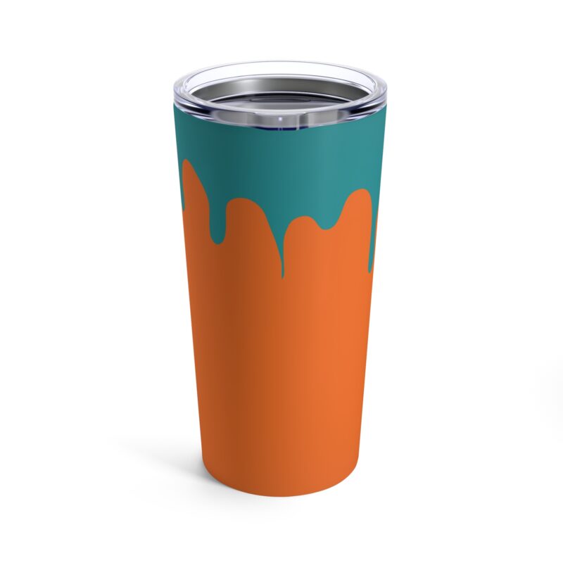 Teal Drip Tumbler 20oz - Image 2