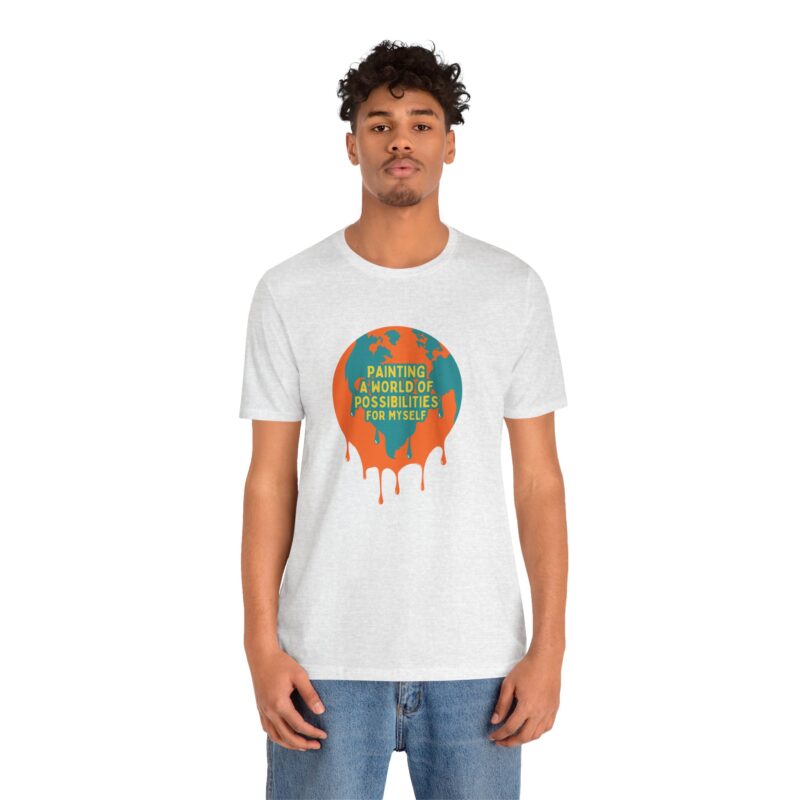 Unisex Paint A World Tee - Image 12