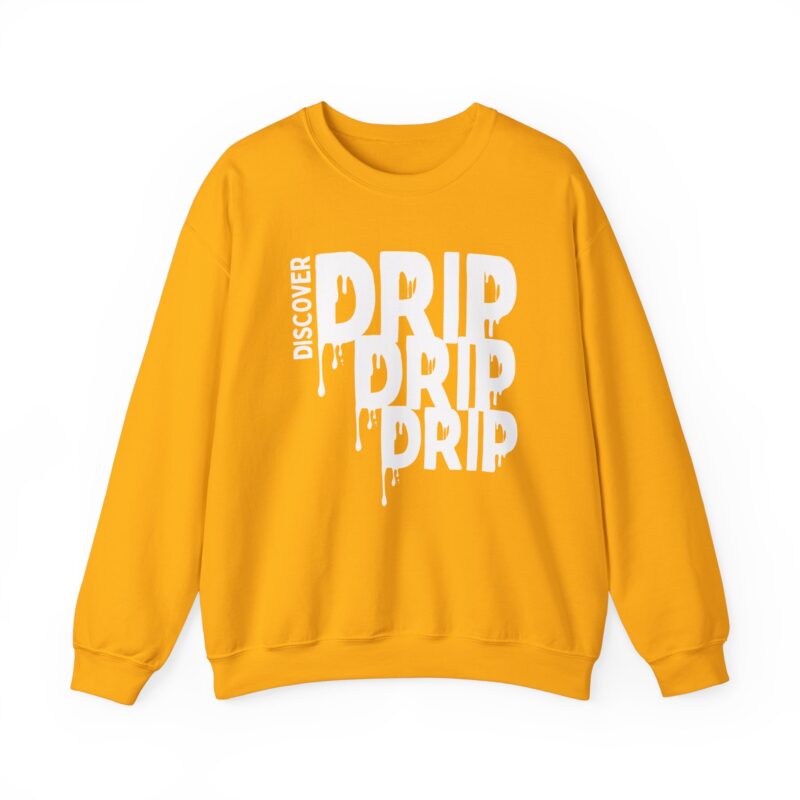 Unisex Drip Crewneck Sweatshirt - Image 9