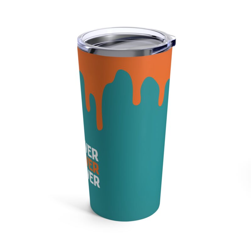 Orange Drip Tumbler 20oz - Image 4