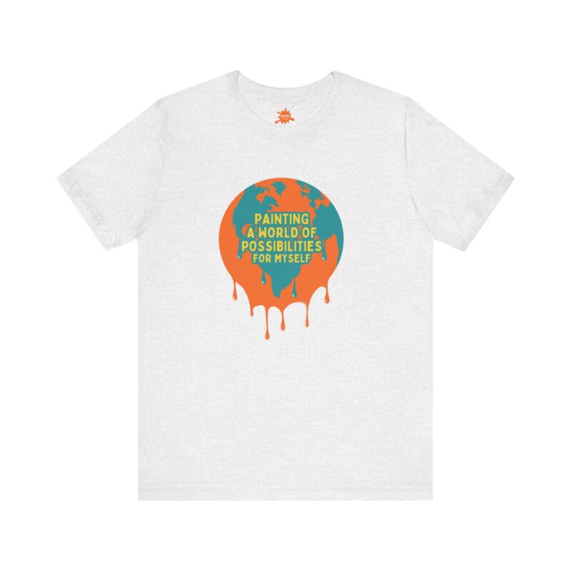 Unisex Paint A World Tee - Image 9