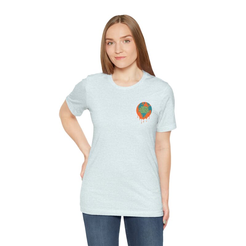 Unisex Paint A World Tee 2 - Image 20