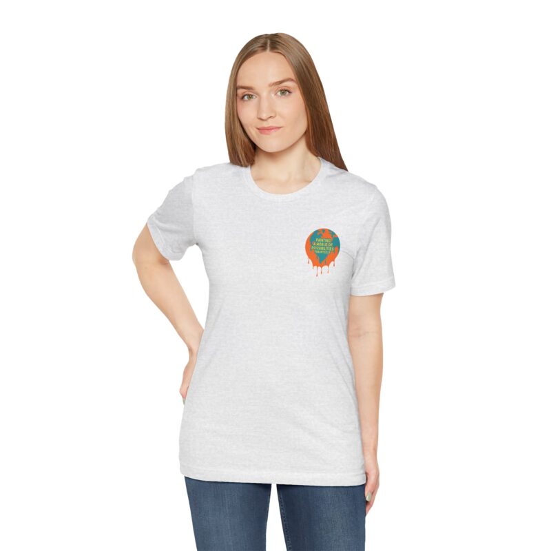 Unisex Paint A World Tee 2 - Image 15