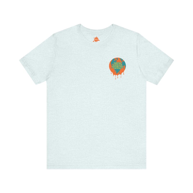 Unisex Paint A World Tee 2 - Image 16