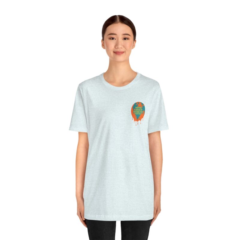 Unisex Paint A World Tee 2 - Image 18