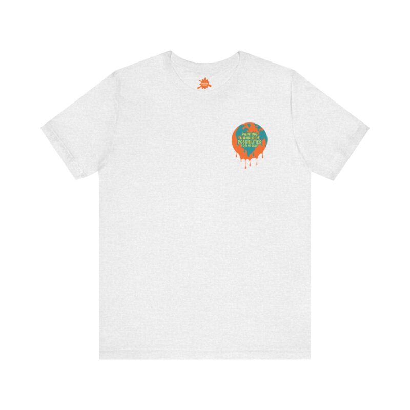 Unisex Paint A World Tee 2 - Image 11